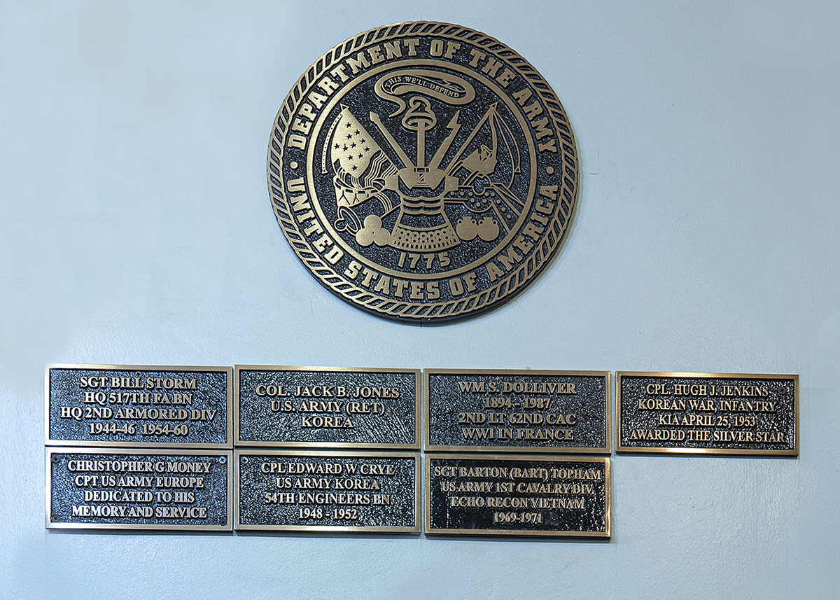 Wall Of Honor Central Coast Veterans Memorial Museum