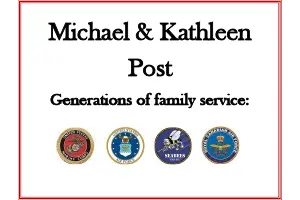 Michael and Kathleen Post Generations of Family Service